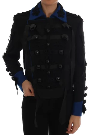 Dolce & Gabbana WoMens Wool Trench Jacket - Size IT 40 (Women