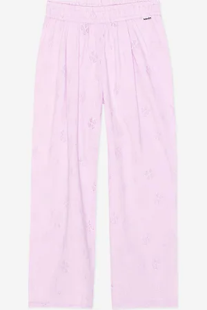 Molo Girls Floral Print Trousers in - Size 4Y