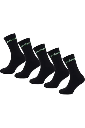 Prince Tennis 5-Pack Mens Cushioned Socks - Size UK 6-8