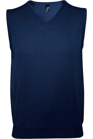 Sols Mens Sleeveless V Neck Sweater Vest - Size Medium