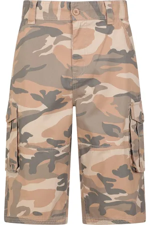 Mountain Warehouse Mens Camo Cargo Shorts - Size 30 (Waist)
