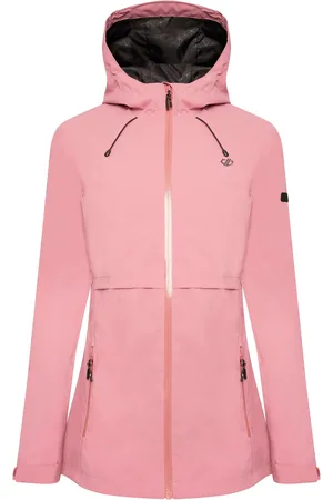Dare 2B Womens/Ladies Switch Up Recycled Waterproof Jacket (Mesa Rose) - - Size 12 UK