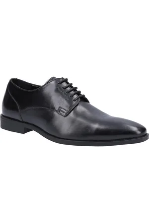 Hush Puppies Boys Ezra Leather Shoes - Size UK 10 Kids