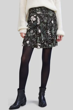IKKS Womens Print Pencil Skirt - - Size 10 UK