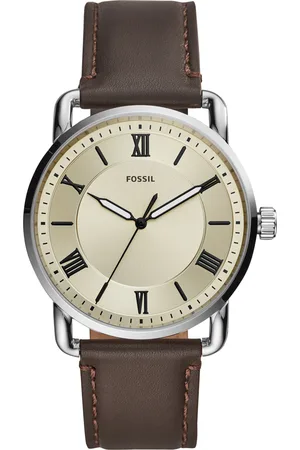 Fossil Copeland 42mm Mens Watch FS5663 Leather - One Size
