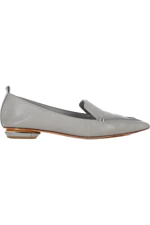 Nicholas Kirkwood Pre-owned Womens Beya Pointed Toe Ballet Flats in Leather - Size EU 38