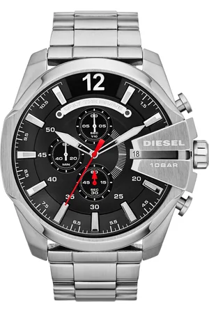 Diesel Mega Chief Mens Watch DZ4308 Stainless Steel - One Size