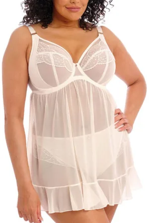 Elomi Womens Priya Underwired Babydoll - Polyamide - Size 40FF
