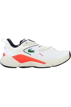 Lacoste Aceshot 0722 1 SMA Mens Off White Trainers - Size UK 8
