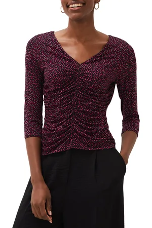 Phase Eight Womens Paris Spot Print Top - - Size 16 UK