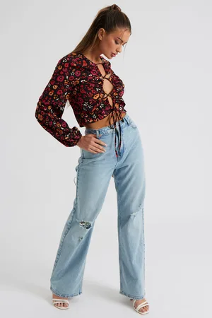 Urban Bliss Womens Cut Out Top - Size 10 UK
