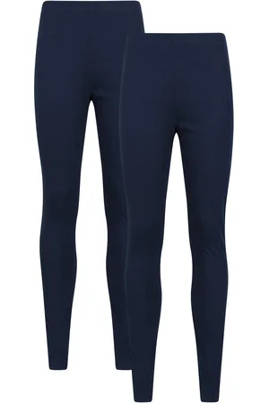 Mountain Warehouse Womens/Ladies Talus Thermal Base Layer Leggings (Pack of 2) - Size 8 UK