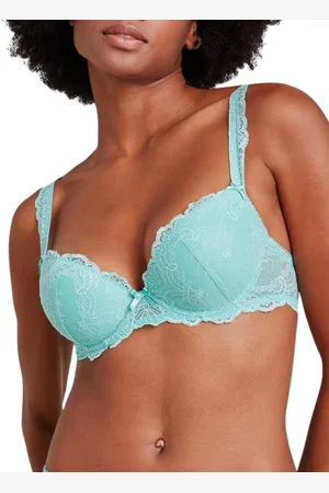 Aubade Womens Danse Des Sens Moulded Plunge Bra - Irresistible Red - Polyamide - Size 32D