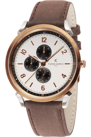 Pierre Cardin Pigalle Nine Mens Watch CPI.2022 Leather - One Size