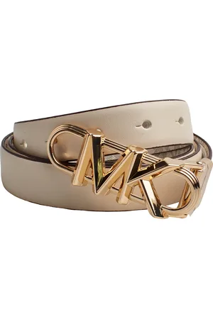 Michael Kors Womens Reversible Thin Leather Belt 558879 for Women - - Size X-Large