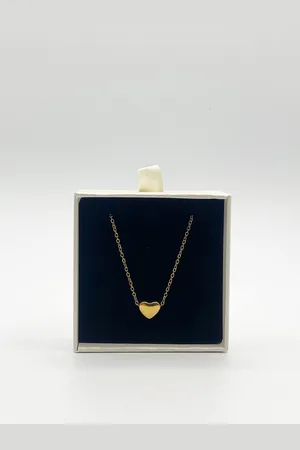 SVNX Womens Small Heart Necklace in - One Size