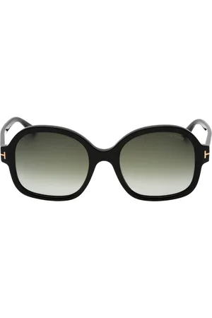 Tom Ford Mens Smoke Lens Shiny Sunglasses - One Size