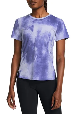 Under Armour Womens UA Launch Elite Printed T-Shirt in - Size 12 UK