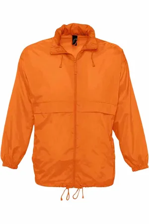 Sols Unisex Surf Windbreaker Lightweight Jacket Nylon - Size X-Large