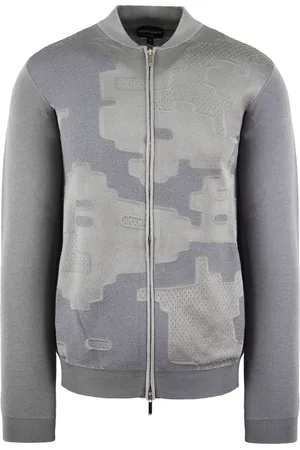 Emporio Armani Womens Exchange Mens Track Jacket Virgin Wool - Size Medium