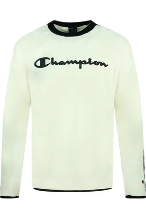 Champion Mens Classic Script Logo Fleece Sweatshirt - Size Small