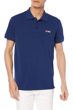 Diesel T-Weet-Split Mens Polo Shirt Golf Tee - Cotton - Size 3XL