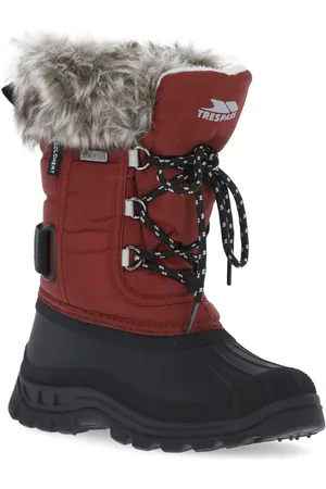 Trespass Girls Lanche Insulated Waterproof Winter Snow Boots - - Size UK 1 Infant