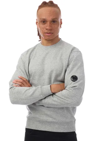 C.P. Company Mens Diagonal Raised Fleece Sweatshirt in Cotton - Size 3XL