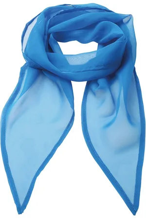 Premier Unisex Adult Colours Chiffon Scarf (Sapphire ) - One Size