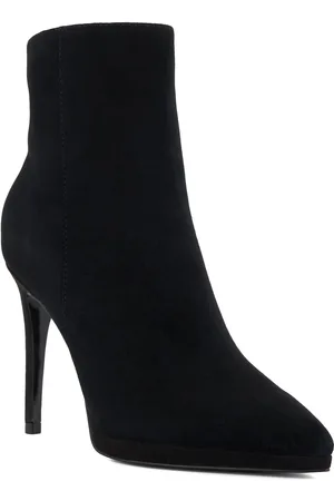Dune Womens Ladies Octavia - Stiletto-Heel Ankle Boots - Suede - Size UK 8