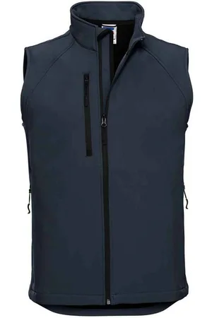 Russell Athletic Mens Softshell Gilet (French ) - Size 2XL