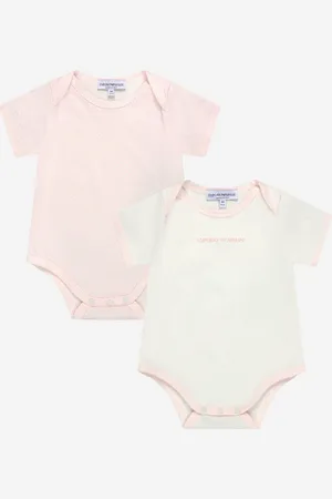 Emporio Armani Baby Girls Bodysuit Set - - Size 0-1M