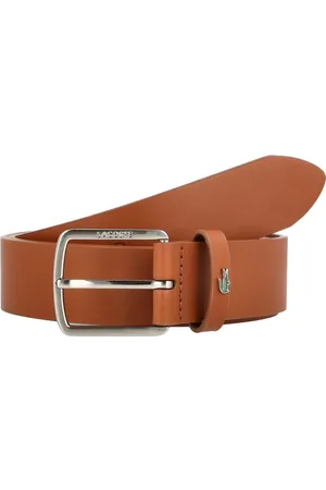 Lacoste Mens Accessories Leather Goods Belt in - Size 34 inches