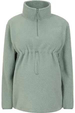 Mountain Warehouse Womens/Ladies Cosy Sherpa Half Zip Maternity Fleece Top - Size 14 UK