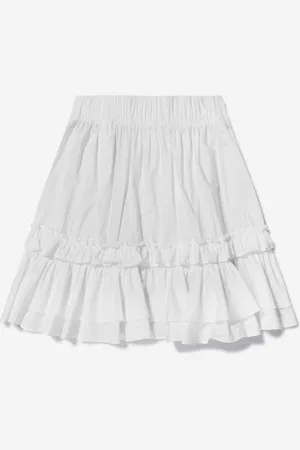 Maison Margiela Girls Cotton Skirt - - Size 12Y