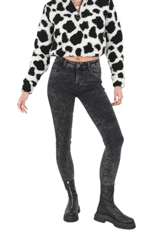 Brave Soul MARBLE Womens Denim Jeans - - Size 12 UK