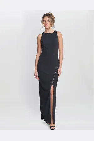Gina Bacconi Womens Esmeralda Sleeveless Column Maxi Dress - - Size 12 UK