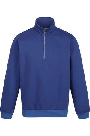 Regatta Mens Pro Quarter Zip Sweatshirt (New Royal) - - Size 2XL