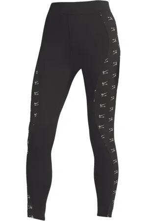 Nike Womens Air All-Over Logo Leggings - Size Small