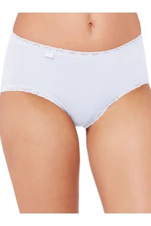Sloggi Womens 24/7 Cotton Lace Midi Briefs - - Size 2XL