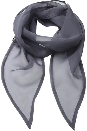 Premier Unisex Adult Colours Chiffon Scarf (Steel) - - One Size