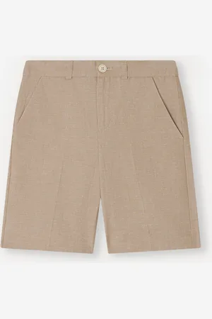 BONPOINT Boys Linen Calvin Shorts in - Size 12Y
