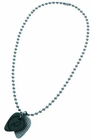 Police Mens : "Rockster" Pendant - Leather - One Size
