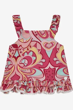 Guess Girls Paisley Sleeveless Top in - Size 14Y
