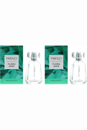 YARDLEY LONDON Womens The Collection Flora Jade Eau de Toilette 50ml Spray x 2 - One Size