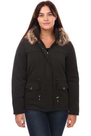 ONLY Womens New Starline Parka Jacket in - Size 8 UK
