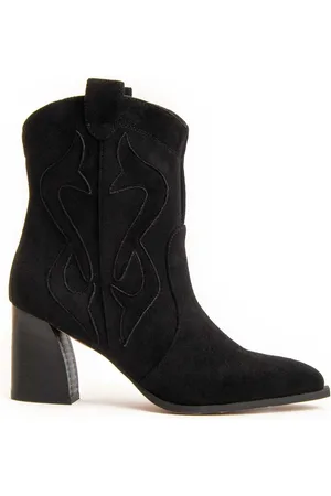 Montevita Womens Heel Ankle Boot Cacera In - Size EU 39
