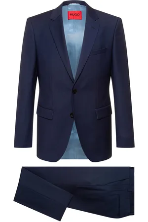 HUGO BOSS Mens Jeffery/Simmons Suit in Wool - Size 36W/32L