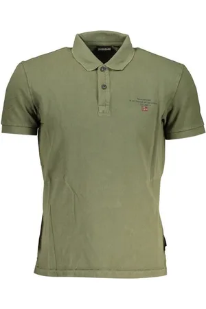 Napapijri Mens Cotton Polo Shirt - Size Small