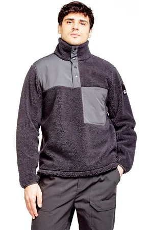 Jack Wolfskin Mens Fearless Snap Fleece, - Size Small